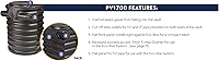 Vista 3 de Atlantic Bóveda de bomba PV1700 para características de agua sin estanques