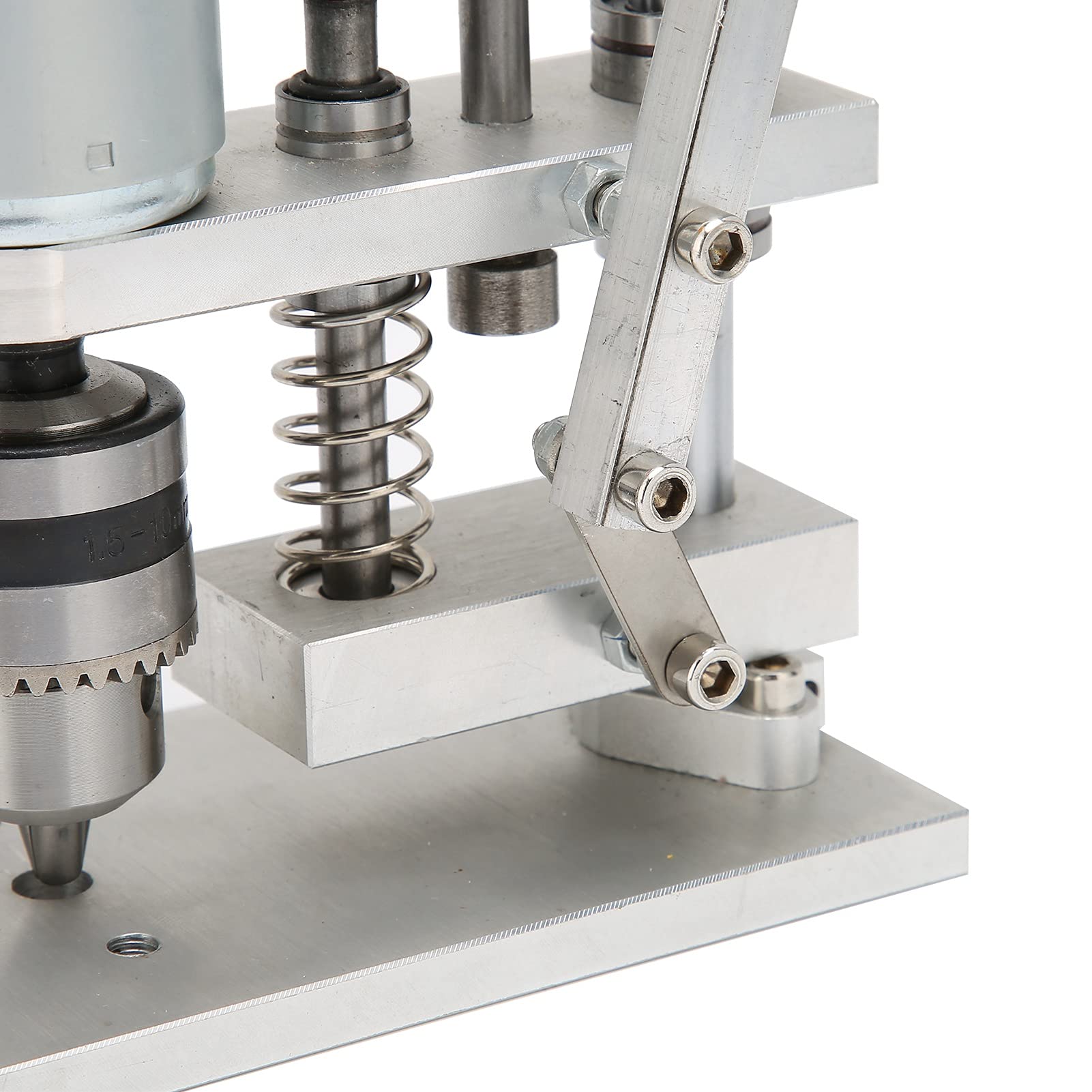 Trapano a Colonna Da Banco, Motore Con Nucleo in Rame Puro Aziona Facilmente Un Piccolo Trapano a Colonna, Buona Stabilità/Resistente, Per Uso Domestico Fai Da Te (AC110‑240V)(B12 (1,5-10 mm))
