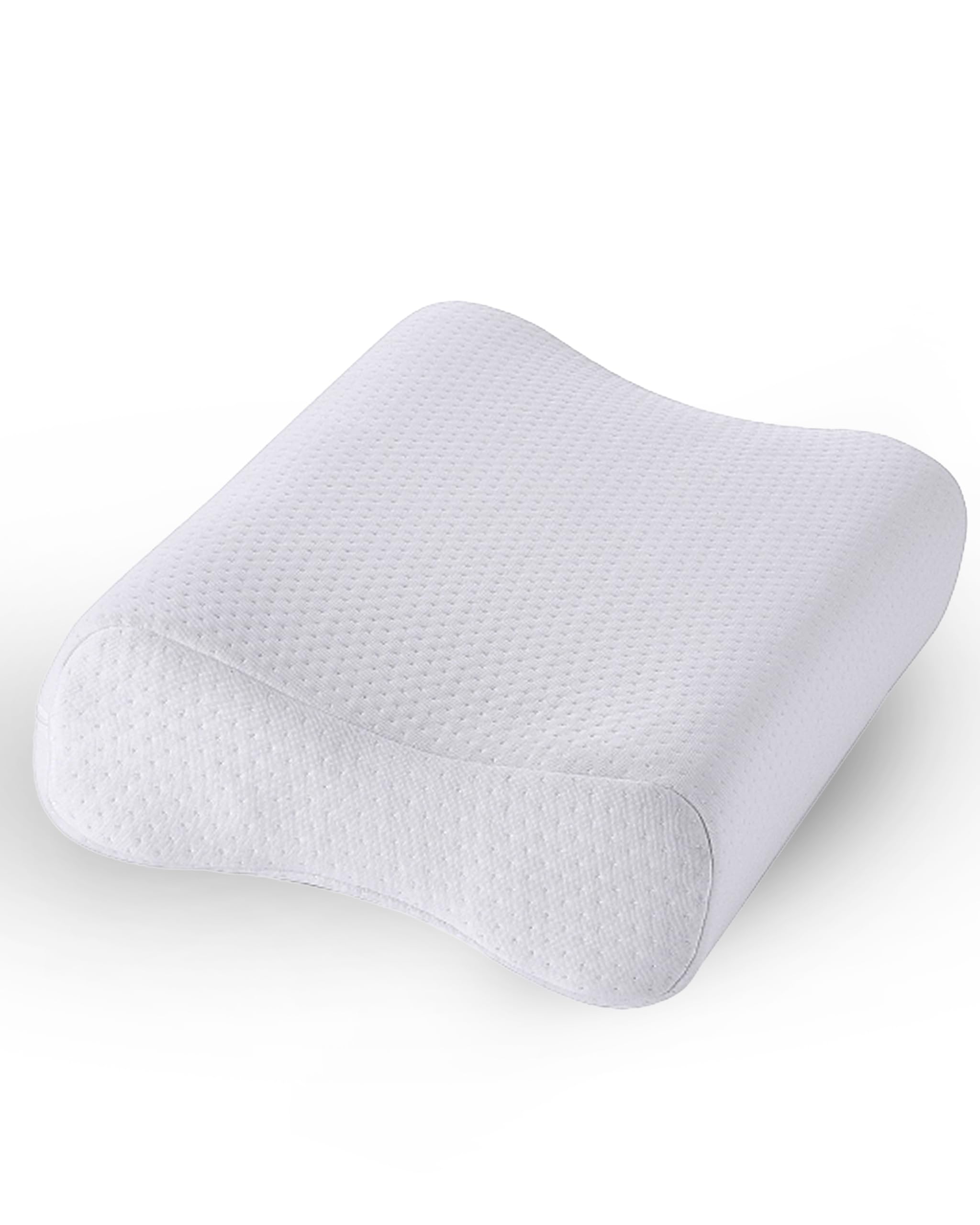 Orthopädisches Nackenkissen – Ergonomisches Visco Kopfkissen für Rücken & Seitenschläfer, entlastet Nacken & HWS, fördert Tiefschlaf, reduziert Verspannungen & Schmerzen Bezug waschbar