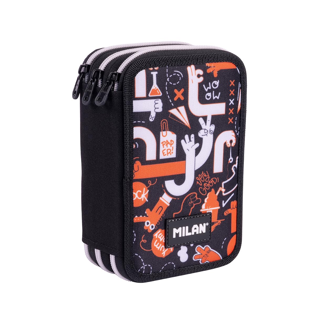 MILAN® Pencil case 3 Floors with Contents Special Series Fingers