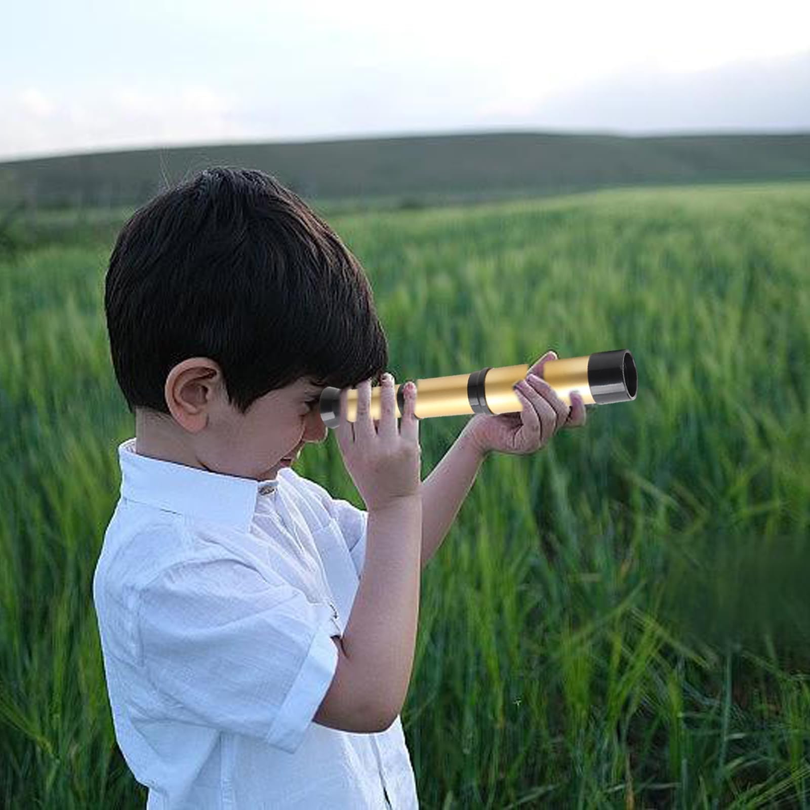 Pirate Telescope for Men and Women Pirate Accessories Prop Telescopes Toy Telescope - Image 4