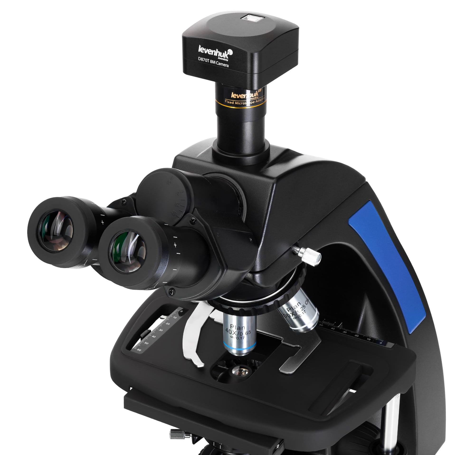 Microscopio Trinocular Digital Levenhuk D870T 8M