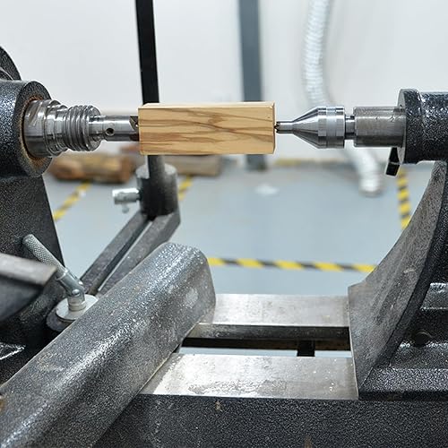 Miniatura 6 de Herramienta de torneado de madera, herramienta de torneado de torno de madera de metal con rodamiento vivo (MT2)
