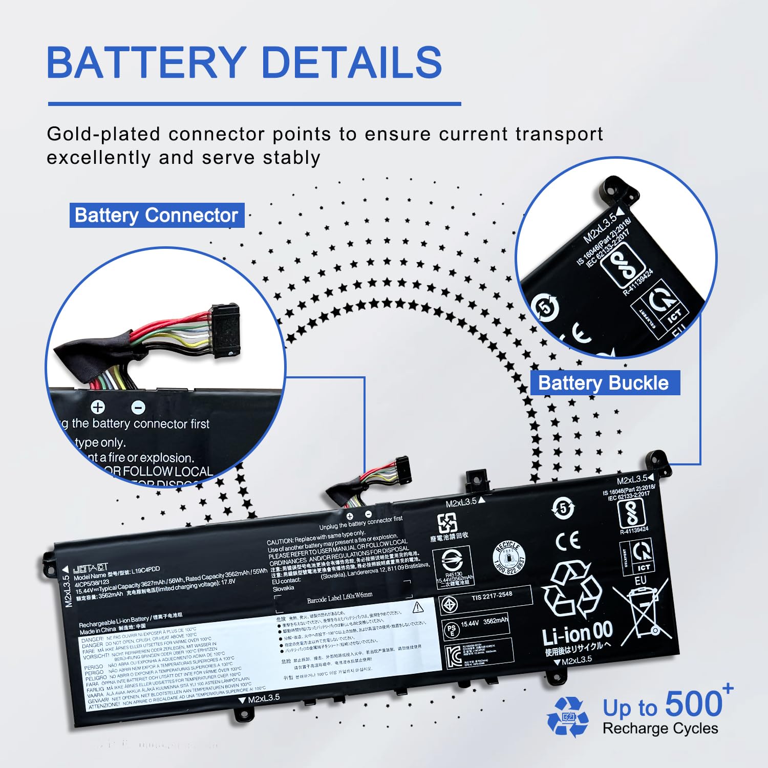 K KYUER L19D4PDD L19C4PDD L19M4PDD Laptop Batterij voor Lenovo ThinkBook 14S G2 ITL 20VA/ThinkBook 13S G2 G3 Are ITL ACN 20V9 20YA 20YA0005GE 20YA0007GE 5B10Z37621 SB10Z37619 5B10Z37617 5B10Z37618 K KYUER L19D4PDD L19C4PDD L19M4PDD Laptop Batterij voor Lenovo ThinkBook 14S G2 ITL 20VA/ThinkBook 13S G2 G3 Are ITL ACN 20V9 20YA 20YA0005GE 20YA0007GE 5B10Z37621 SB10Z37619 5B10Z37617 5B10Z37618