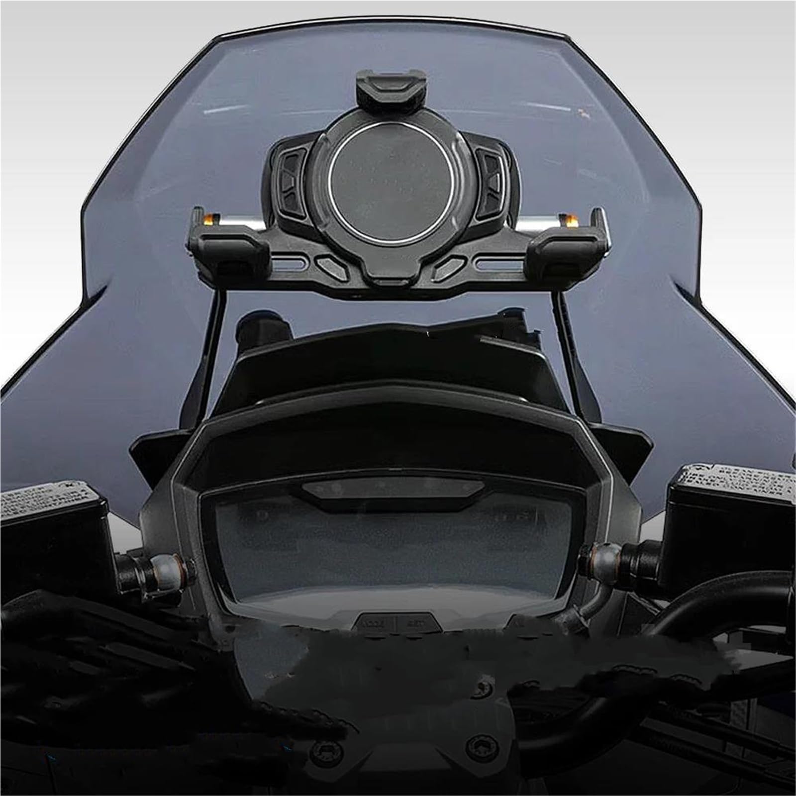 Support De Fixation Téléphone Et GPS pour Moto pour Aprilia SRGT 200 SR GT200 GT 2022 - sur La Colonne Direction Extension Guidon Phone D'extension Adaptateur(22 mm)