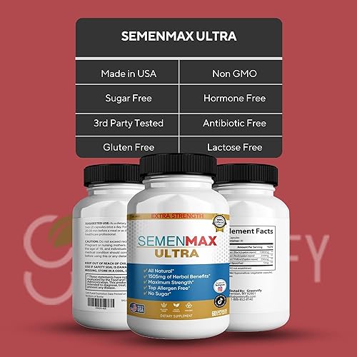 Miniatura 2 de Semenmax Complejo de raíz de maca ultra orgánica, 60 cápsulas, suplemento dietético totalmente natural, sin gluten, vegano (2)