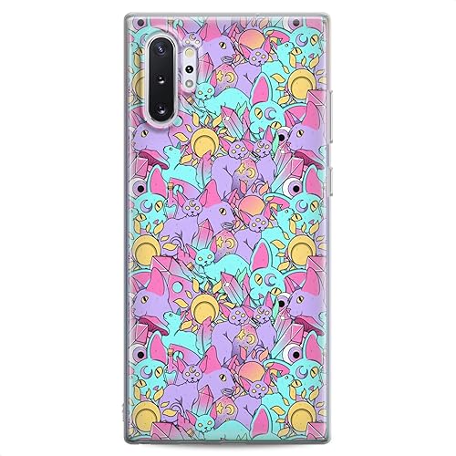 Miniatura 30 de Funda compatible con Samsung A91, A54, A52, A51, A50, A20, A11, A12, A13, A14, A03s, A02s, flexible, transparente, diseño de silicona animal, diseño