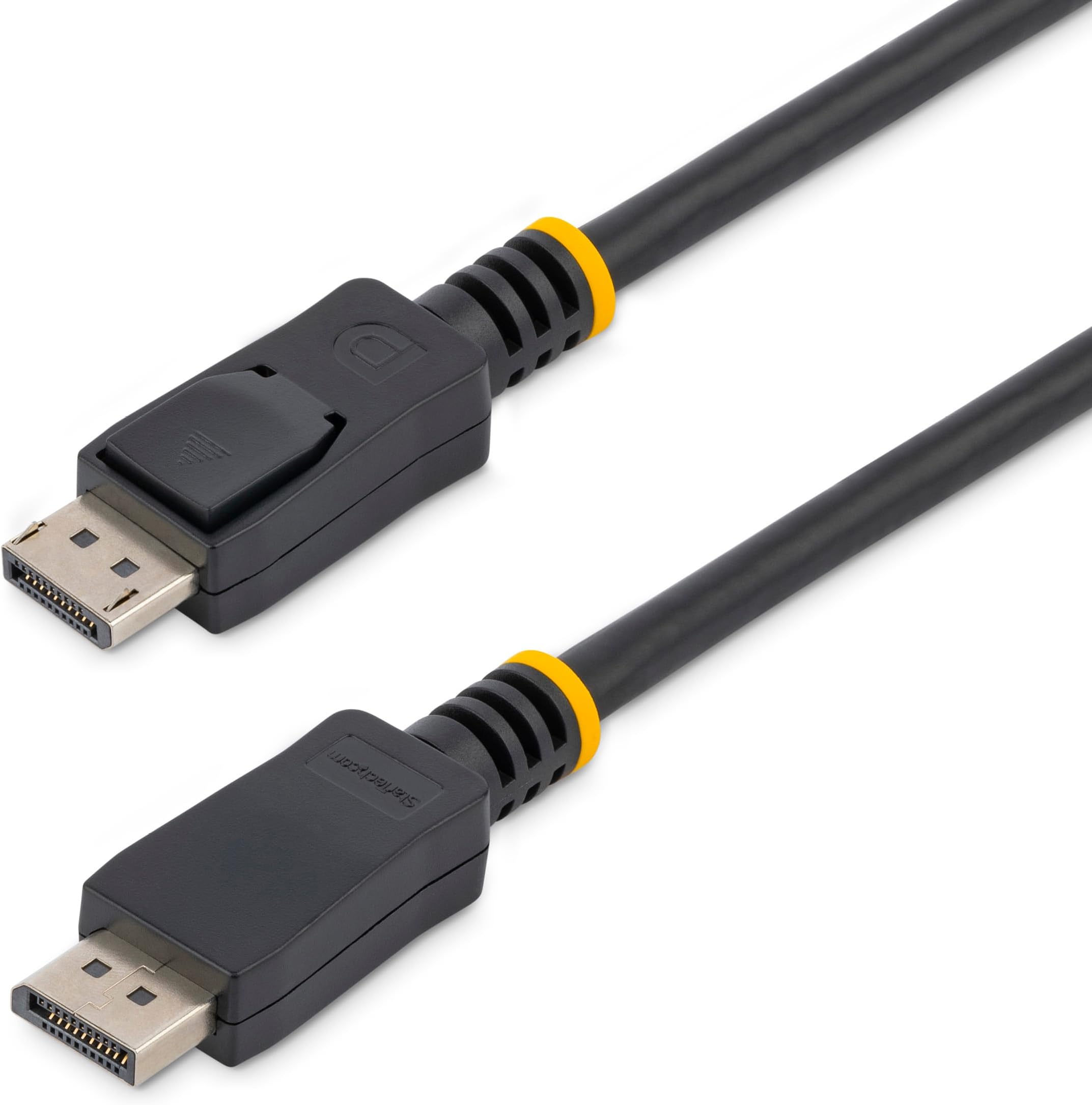 15ft (4.6m) DisplayPort 1.2 Cable - 4K x 2K Ultra HD VESA Certified DisplayPort Cable - DP Video/Display Cord - Latching DP Connectors