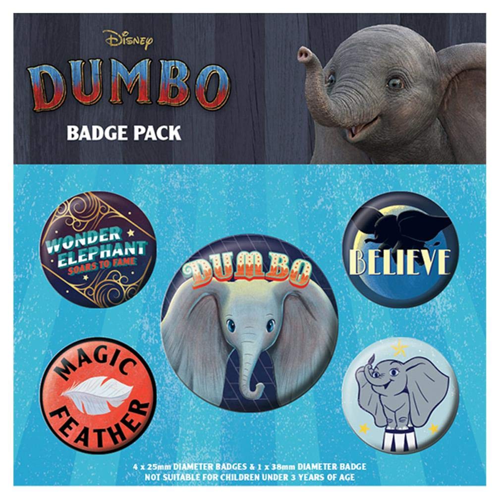 Disney Badges, Multi-Colour, 10 x 12.5cm,BP80662