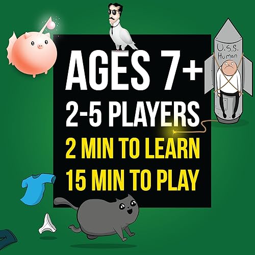 Miniatura 59 de Exploding Kittens - Paquete fiesta, 2 a 10 jugadores, 7 años en adelante, 15 minutos para jugar, juego de cartas tamaño fiesta, juego de fiesta