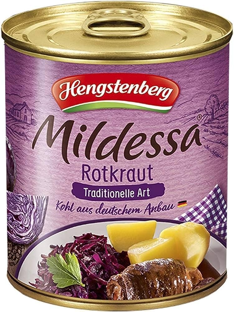 Hengstenberg Mildessa Rotkraut Traditionelle Art, 285 g
