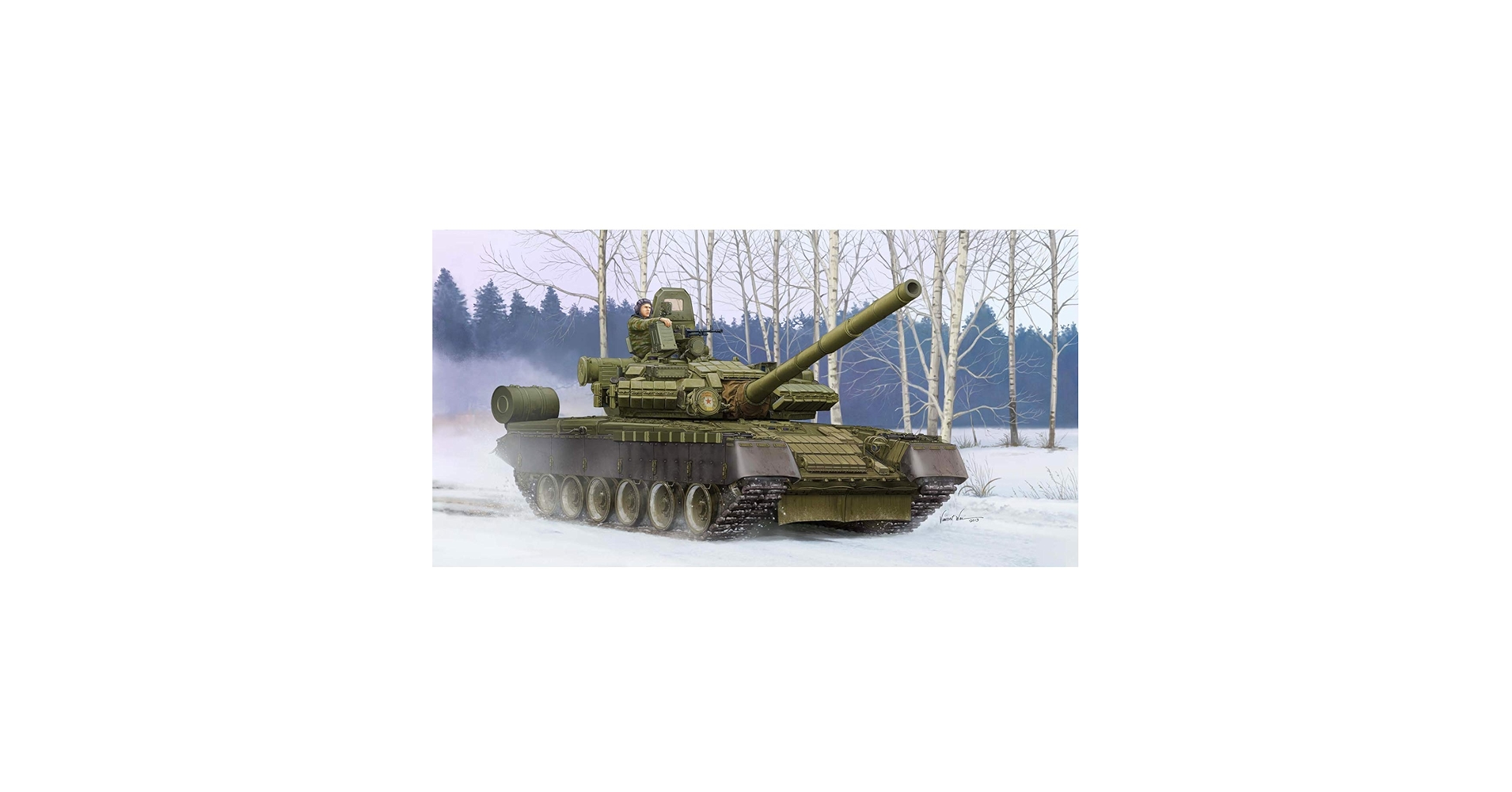 trumpeter Russian T-80BV MBT 1/35 キット Plastic Scale Model Build - Trumpeter T-80BV - 1/35 - Part 1