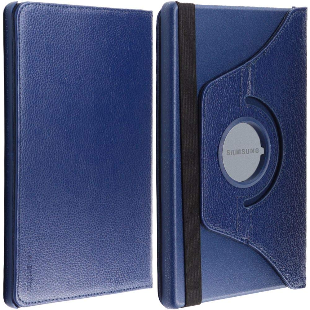 ebestStar - Funda para Samsung Galaxy Tab A 10.1 2019 T510 T515, Carcasa Capa Giratoria, 360 Protectora, Cuero PU Soporte, Azul Oscuro + Cristal Templado