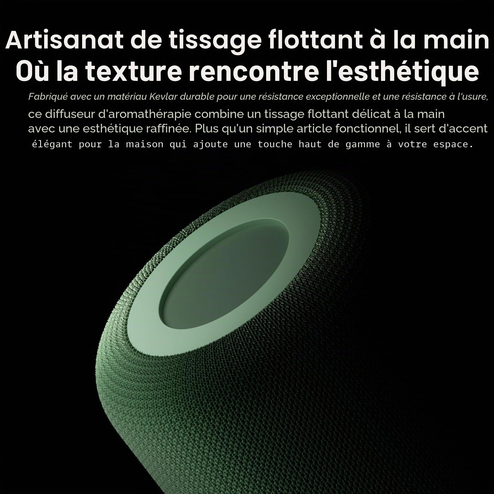 Diffuseur d'huiles essentielles sans fil sans eau – Double mode maison/voiture avec démarrage automatique, réglage du parfum fort/léger, désodorisant pour bureau, voiture, compatible avec bouteilles