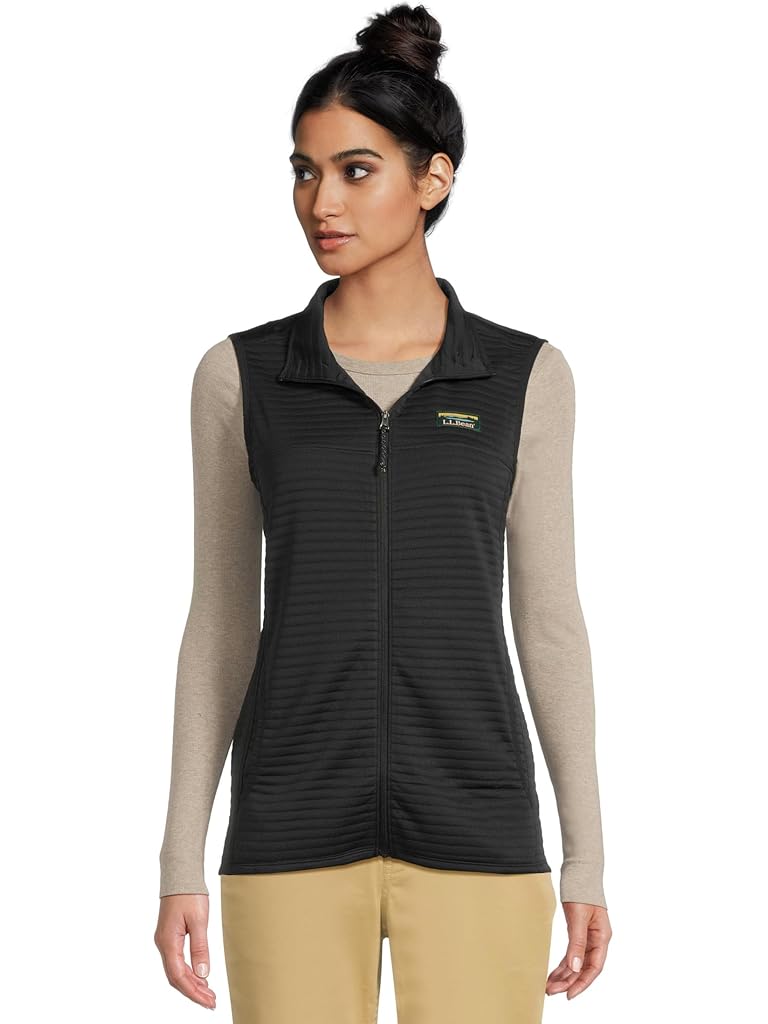 Beige L.L.Bean Airlight Knit Vest