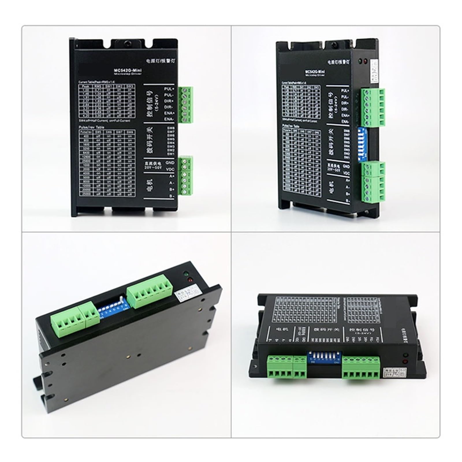 motortreiber MC542-Mini-Antriebssatz CNC-Controller mit Nema23 57 Schrittmotortreiber DC20V ~ 50V for 3D-Drucker TB6600
