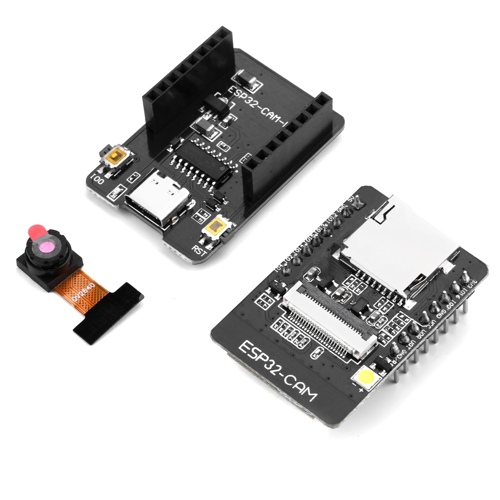 ESP32-CAM-MB 開発ボード ESP32ボード 2MP OV2640 Amazon.com: ESP32-CAM ESP32-CAM-MB 5V WiFi Bluetooth