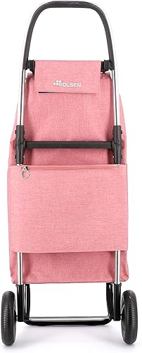 Vista 34 de ROLSER Carrito de compras plegable con ruedas Carro plegable personal plegable para comestibles Duradero y portátil Verde