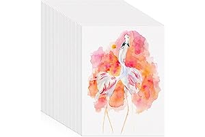 140lb Watercolor Paper 8.5x11, 300GSM Watercolor Paper Cold Press
