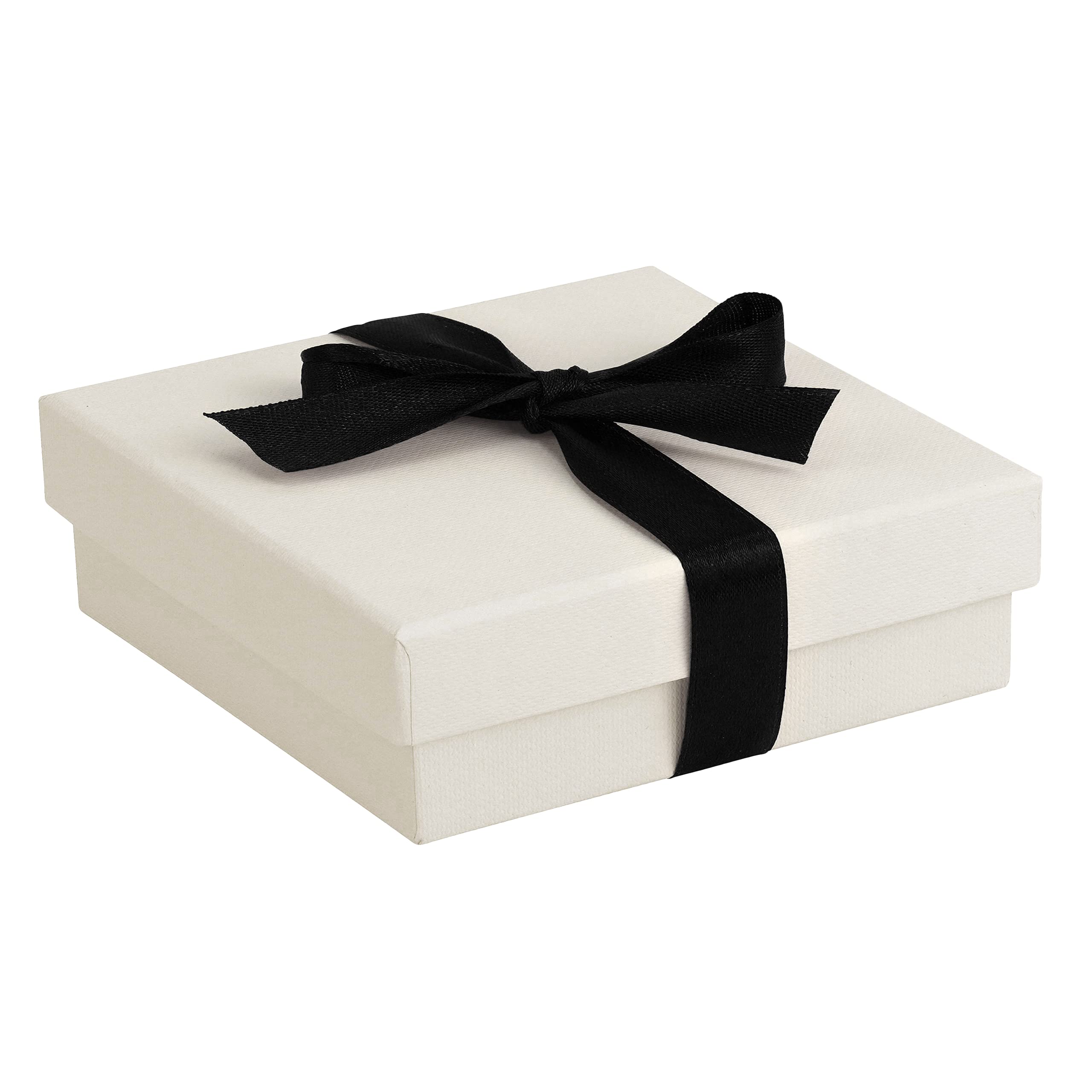 Nobile Nero Pianoforte Anello di Fidanzamento, Braccialetto, orecchino, Ciondolo, Perfetto per la Vostra proposta di Fidanzamento, Matrimonio o Regalo di Nozze Necklace Box