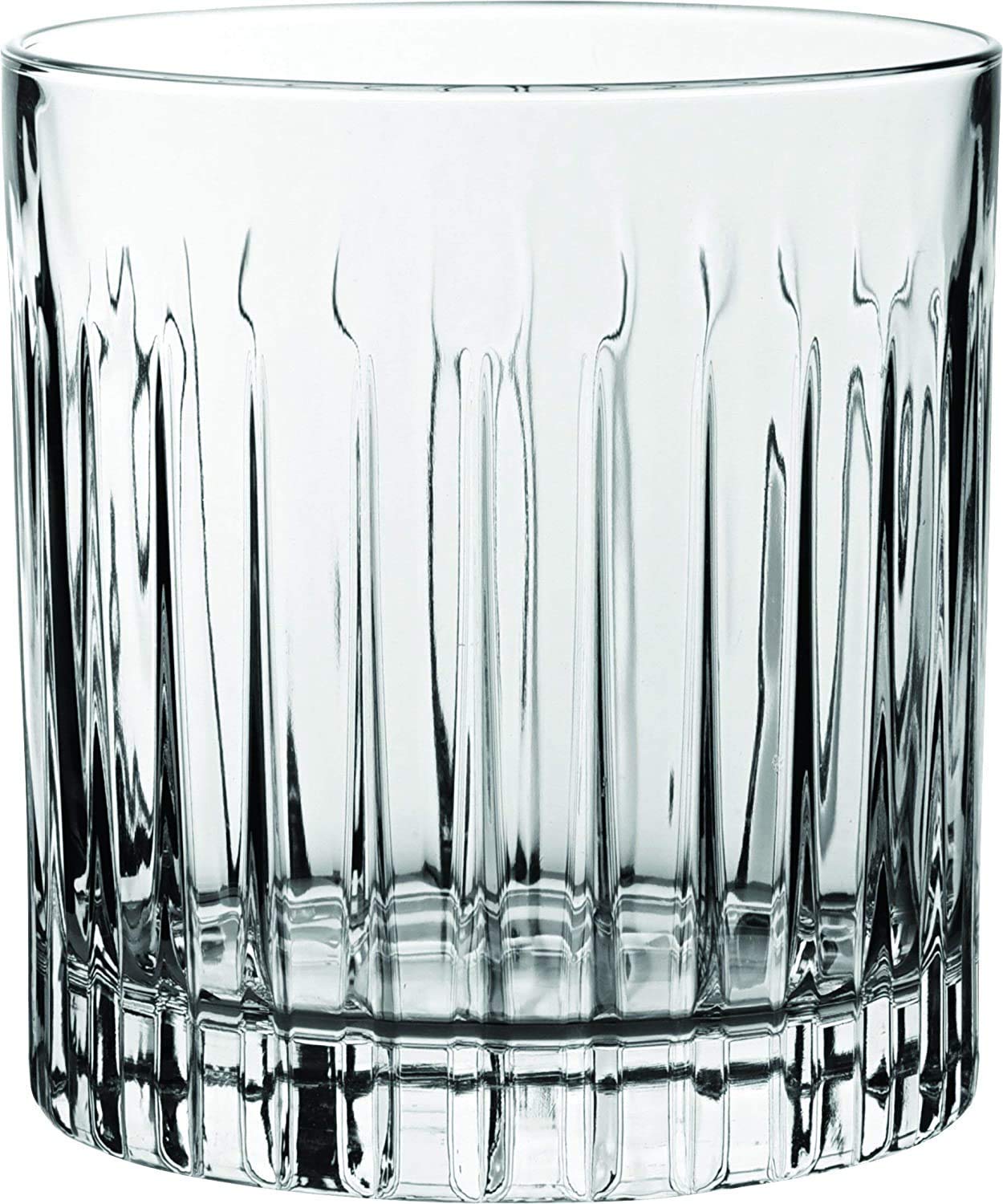 MZP Italin Premium Luxury Fashioned Crystal Whiskey Glasses Set of 4 pcs- 300 ml Bar Glass for Drinking Bourbon, Whiskey Glass (Chutki ~4) 1