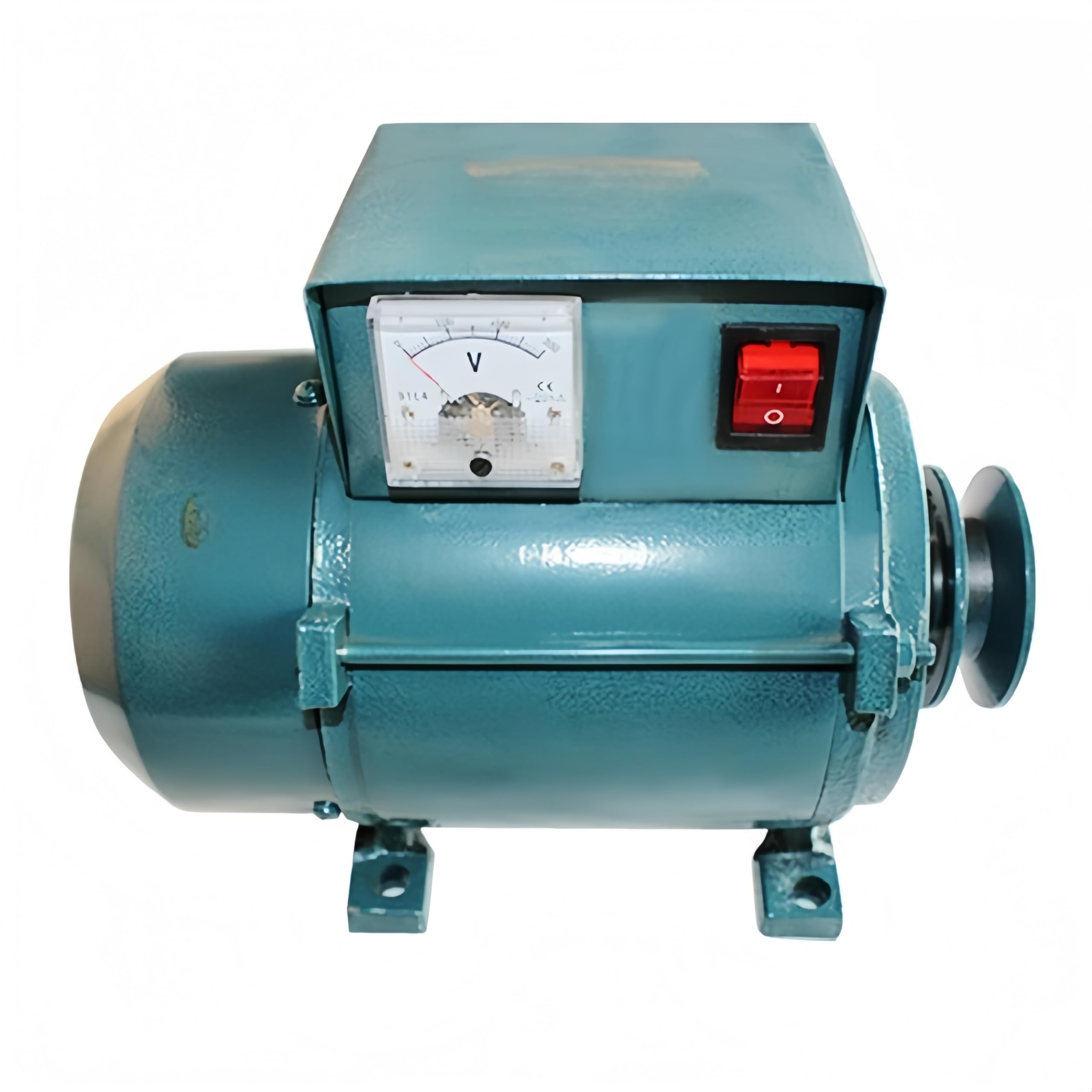 3500W 220V Generador sin escobillas con imán permanente con núcleo de cobre puro alternador con regulador de voltaje bajo nivel de ruido fuente de alimentación para iluminación del hogar, fuera de la
