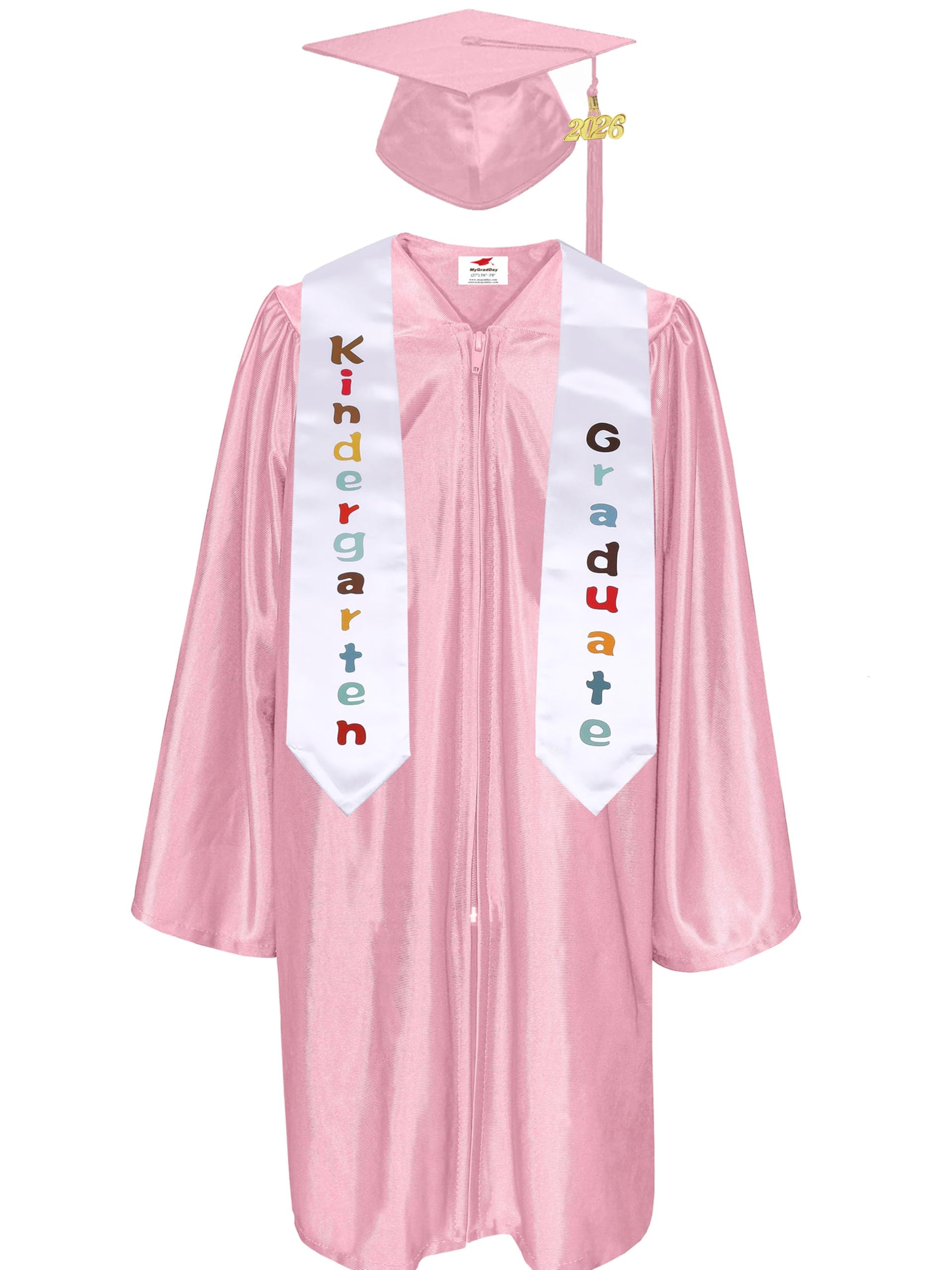 Snapklik.com : Shiny Kindergarten & Preschool Graduation Gown Cap ...