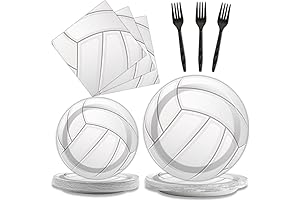 Wiooffen 96pcs Volleyball Party Supplies: Perfect for Sports-Themed Gatherings