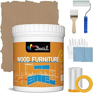 DWIL Acrylic Wood Paint for Furniture - Semi-Gloss Paint for Wood Surfac...