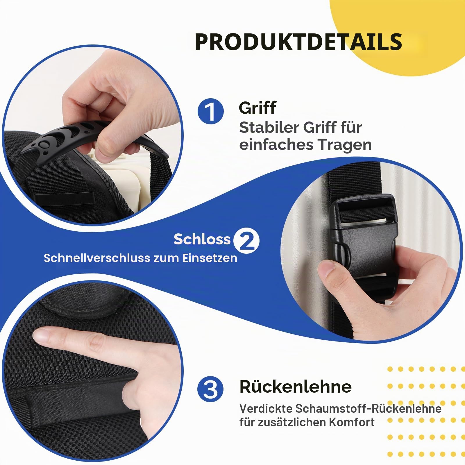 Gepäckrucksack-Umwandlungssystem, Gepäckverbinderriemen, Rucksack mit externem Kreuzrahmen mit Griff, Schnellverschluss, Rückenlehne, Gepäckgurt für