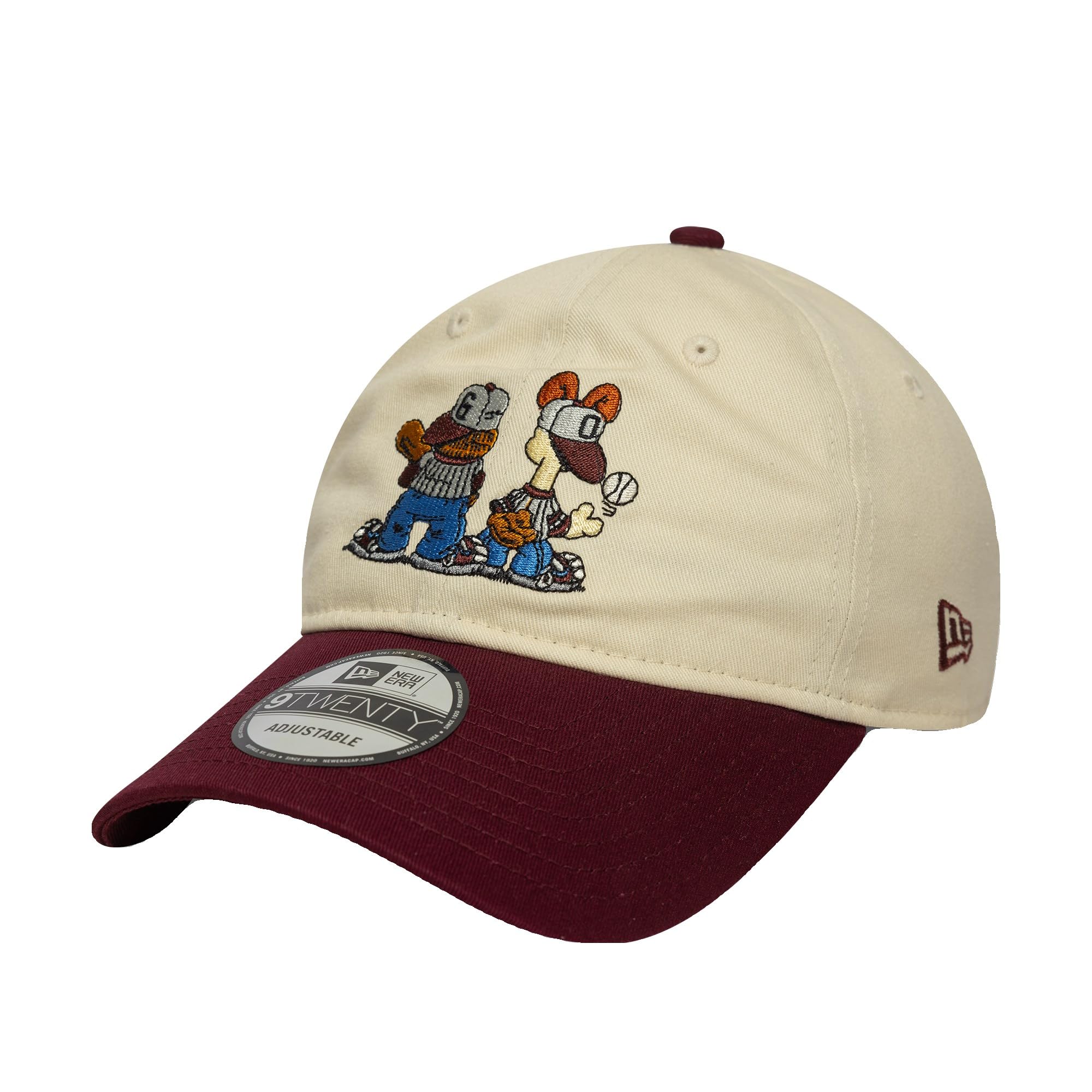 New Era Gorra de béisbol Garfield Nickelodeon Paramount para adulto, color beige claro