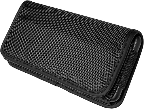 Miniatura 8 de CELZEN Funda de nailon para teléfono celular Cricket Vision Plus, Icon 2, Influence, Google Pixel 5a, 6, 6a, LG Harmony 4 G7 G8 K40 K22 - Funda