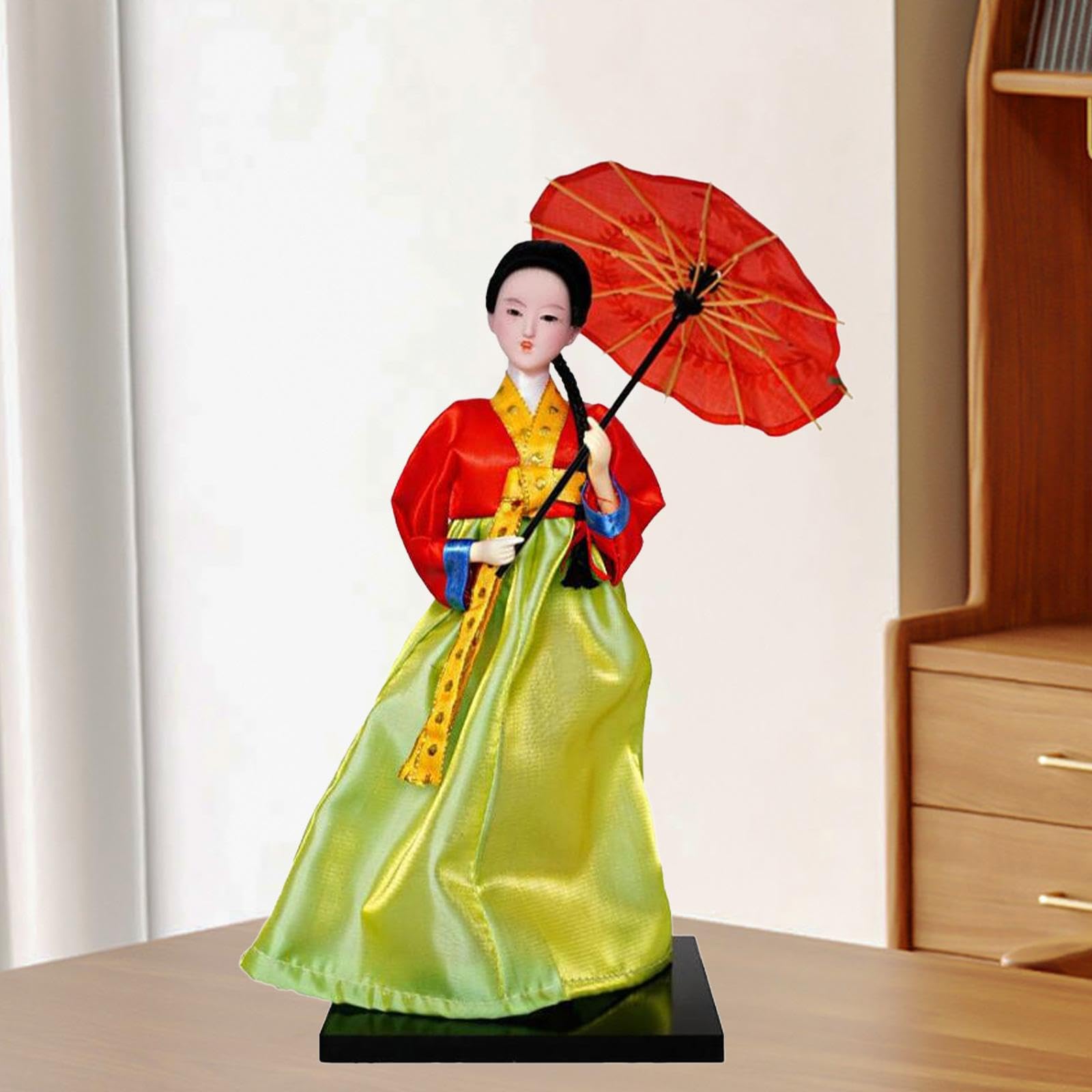 Amazon.co.jp: Wmqbjta 韓国人形 伝統工芸 韓服人形 装飾品 芸者人形