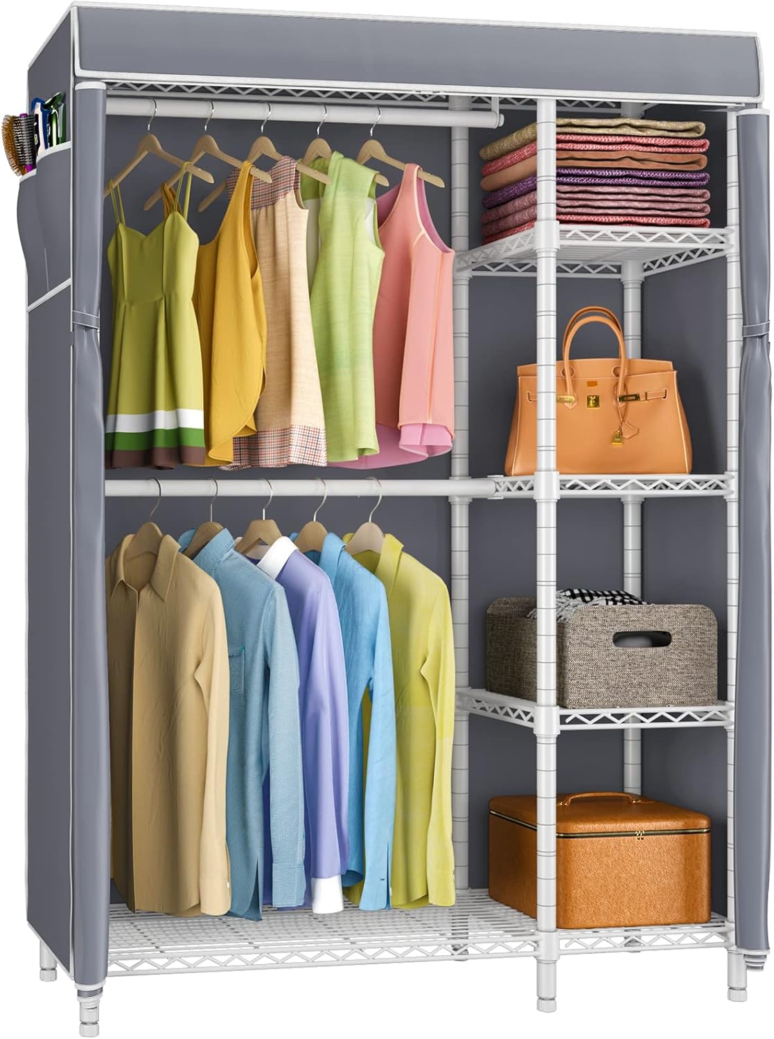 VIPEK V7C Basic Garment Rack with Cover Portable Closets