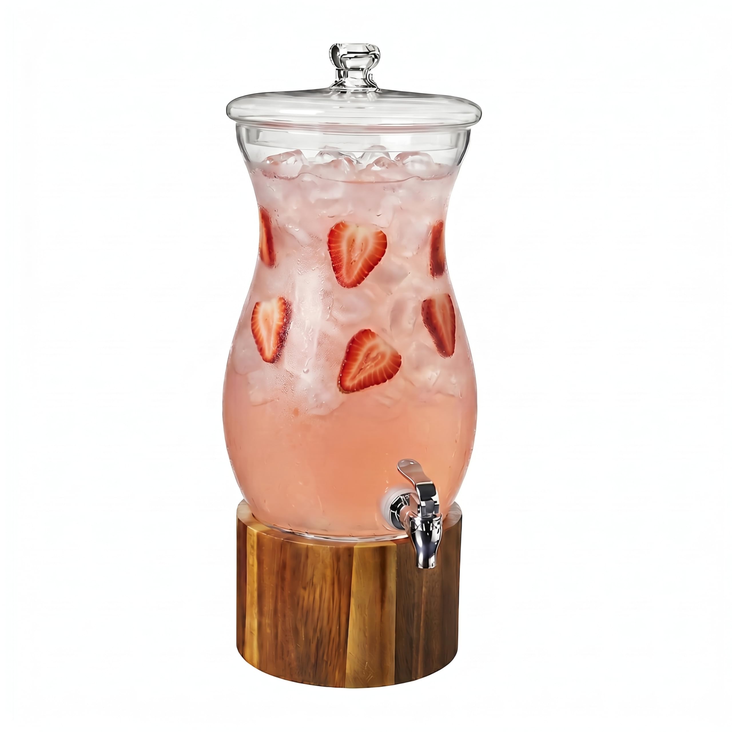 Style Setter 210767 - Dispensador de bebidas Madera, transparente