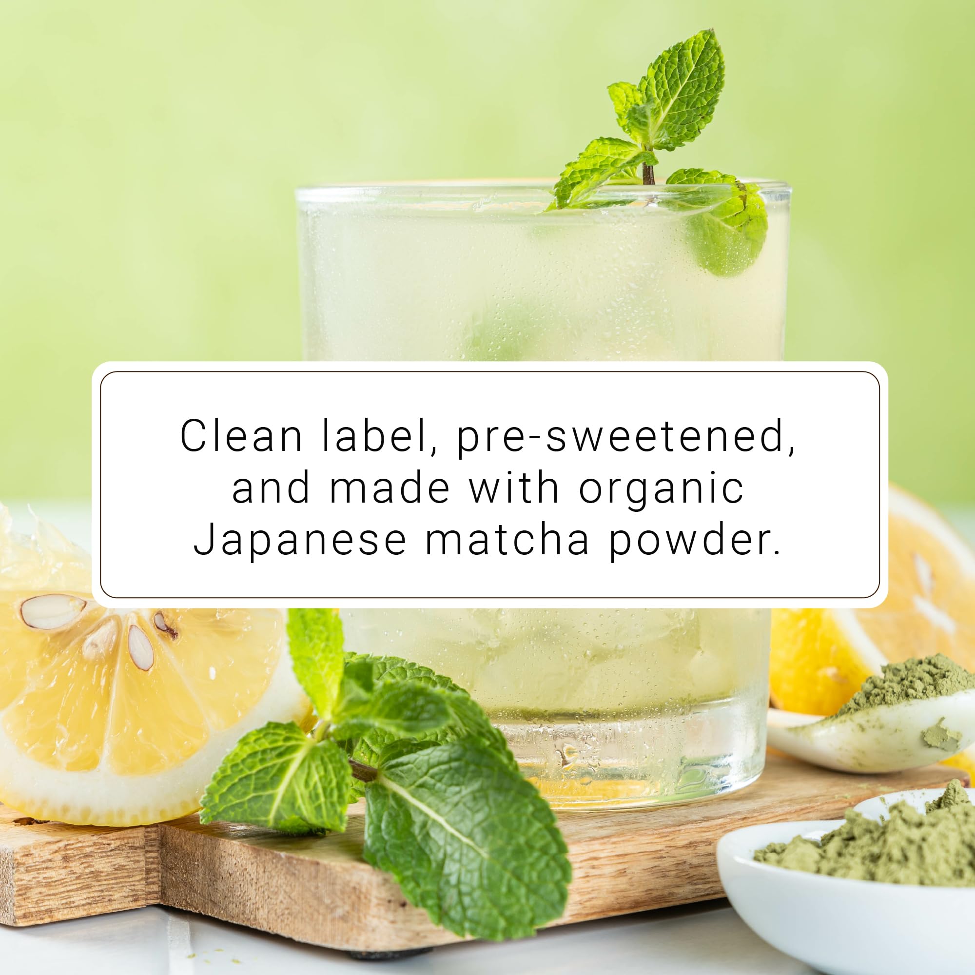 Monin - Matcha Green Tea Concentrate Made with Organic Japanese Matcha Powder 40mg Caffeine Per Serving Great for — view 5