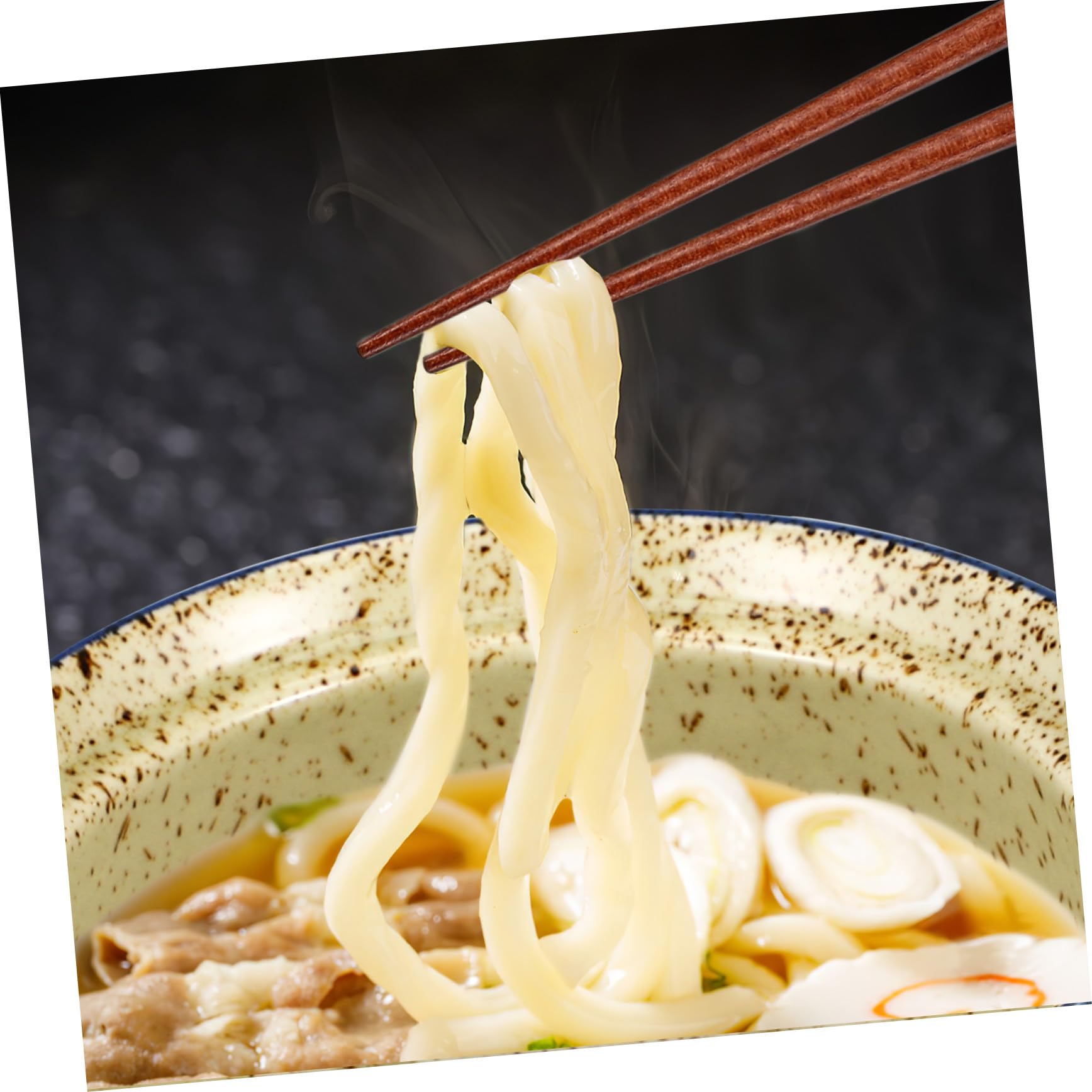 DOITOOL Ramen-schüssel-set aus Keramik mit Deckel Essstäbchen und Löffel für Suppen und Nudelgerichte Großes Fassungsvermögen und Wärmehaltung