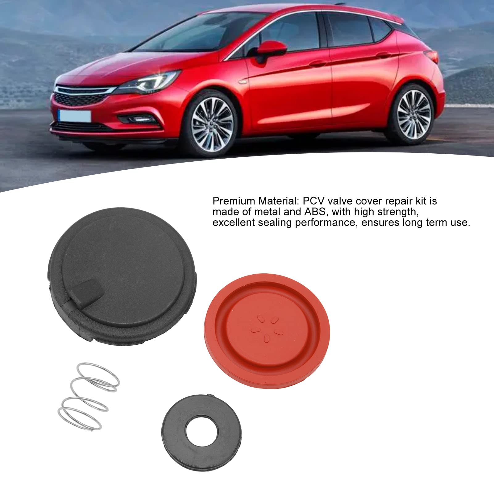 Kit di Riparazione Coperchio Valvola PCV, Kit Membrana di Riparazione Coperchio Valvola PCV 55573746 Sostituzione per Opel Adam Astra Corsa E Meriva B Mokka
