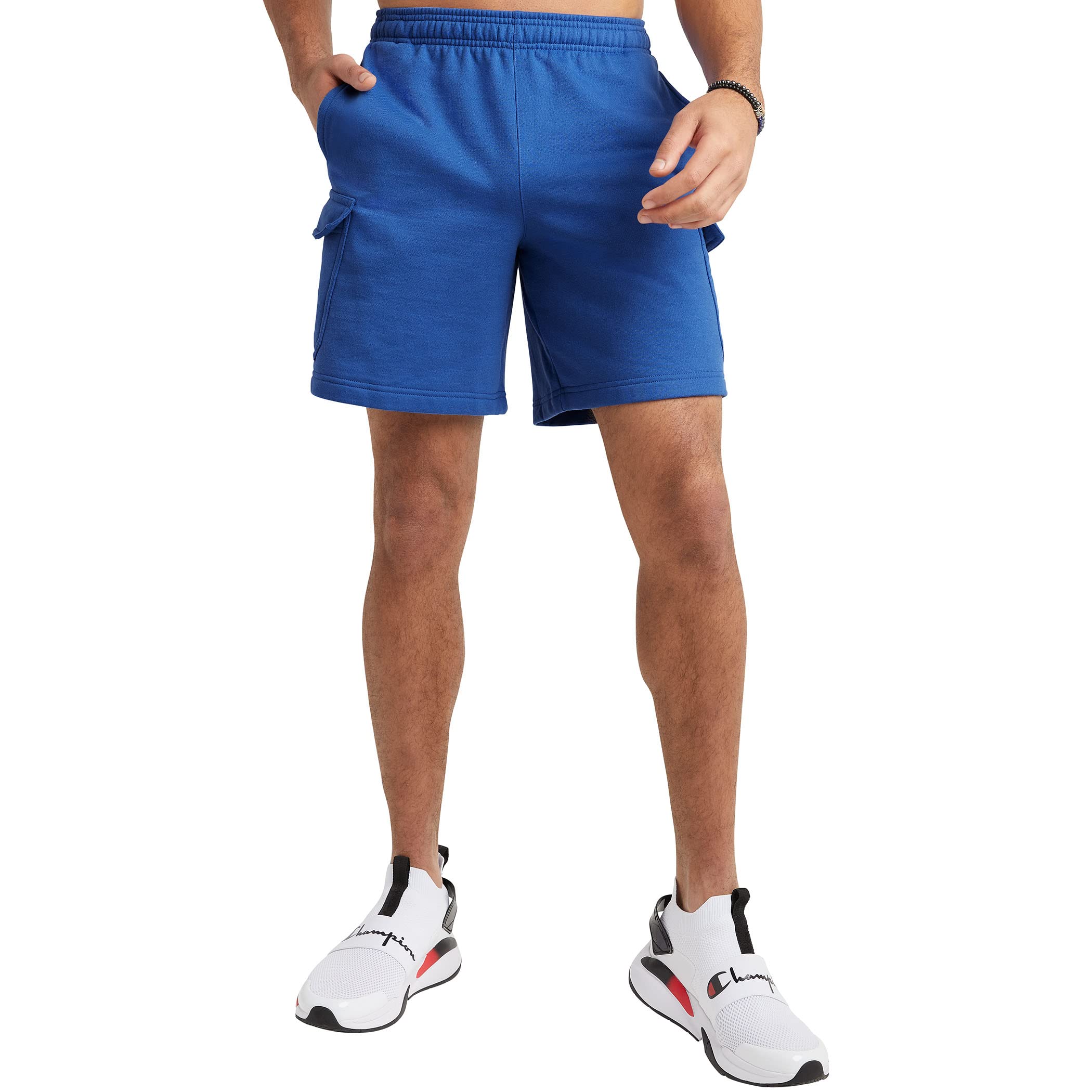 Short cargo Powerblend Champion avec logo brodé sur la jambe gauche - 6