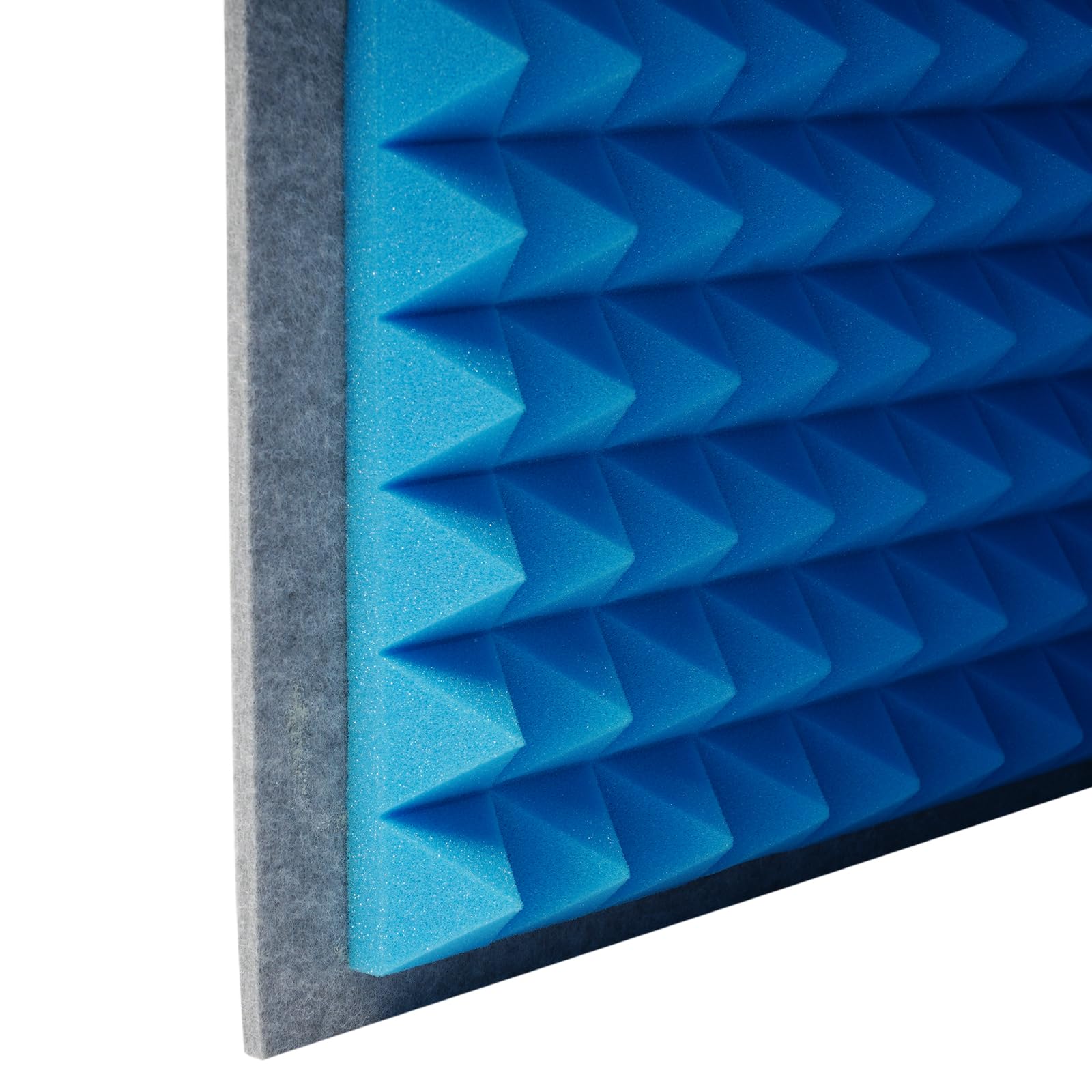 Cabina insonorizzata portatile, Desktop Quadrato Copertura Insonorizzata per studi di registrazione 60x60x60cm Grigio, Blu