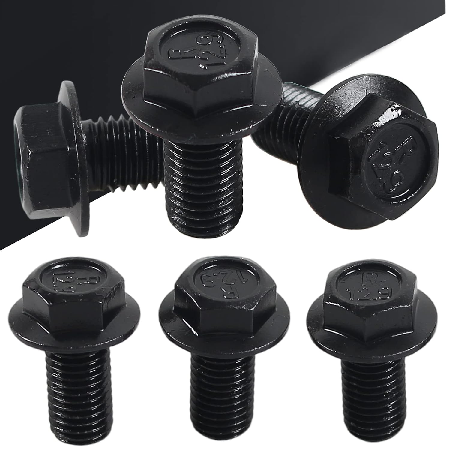12.9 LS Transmission Flywheel Bolts Set Flexplate Kit Compatible with LS1 LS3 LS2 Crankshaft LM7 LR4 LQ4 LS6 L59 LQ9 LM4 L33 LH6 L92 L76 LY2 LY5 LY6 LC9 LH8 LMG L98 L99
