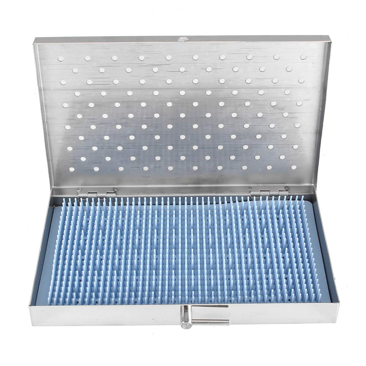 Acero Inoxidable Sterilization Bandeja Caso De Tamaño Medio Cirugía Instrumento Quirúrgico Caja De Herramientas