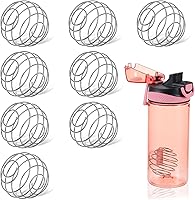 Vista 1 de Bola agitadora de proteínas, bola agitadora de acero inoxidable de 1.85 pulgadas para mezcladores de proteínas, se adapta a botellas de bebida