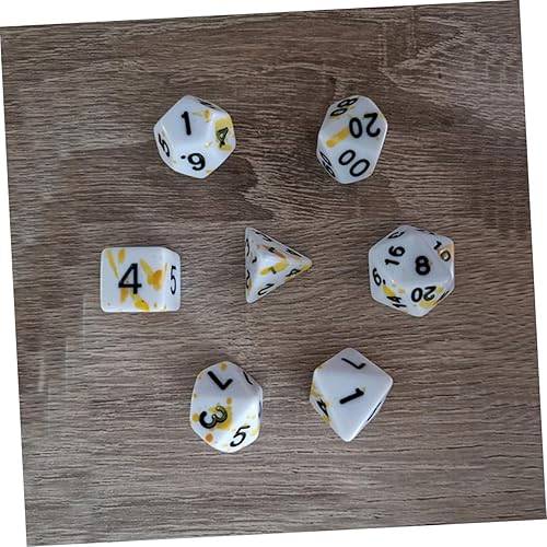 Miniatura 3 de ERINGOGO Juego de 14 piezas de dados poliédricos para parejas, dados poliédricos para niños, dados divertidos para parejas, regalos para niños,