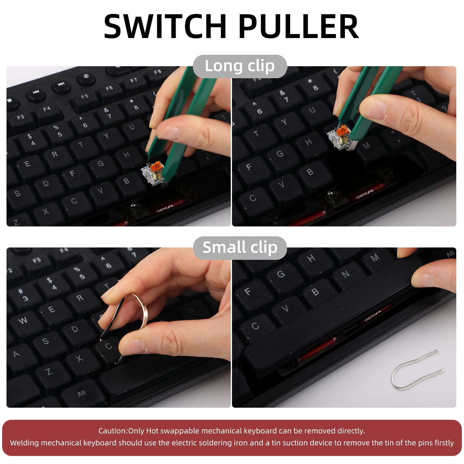 Amazon.co.jp: Motroce キーキャップリムーバーツールキット スイッチ