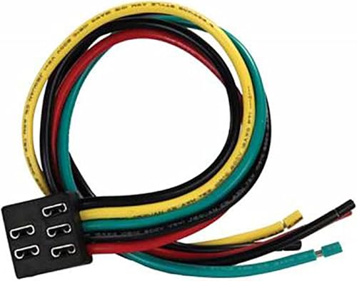 JR Products Arnés estándar 13065 para interruptor deslizante de terminal de doble fila