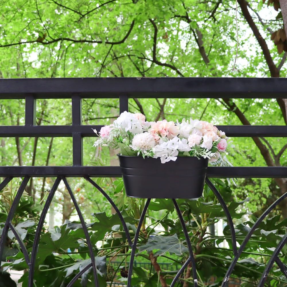 LaLaGreen - Macetero Para Exteriores (4 Unidades, 9.8 Pulgadas, image size:1000x1000