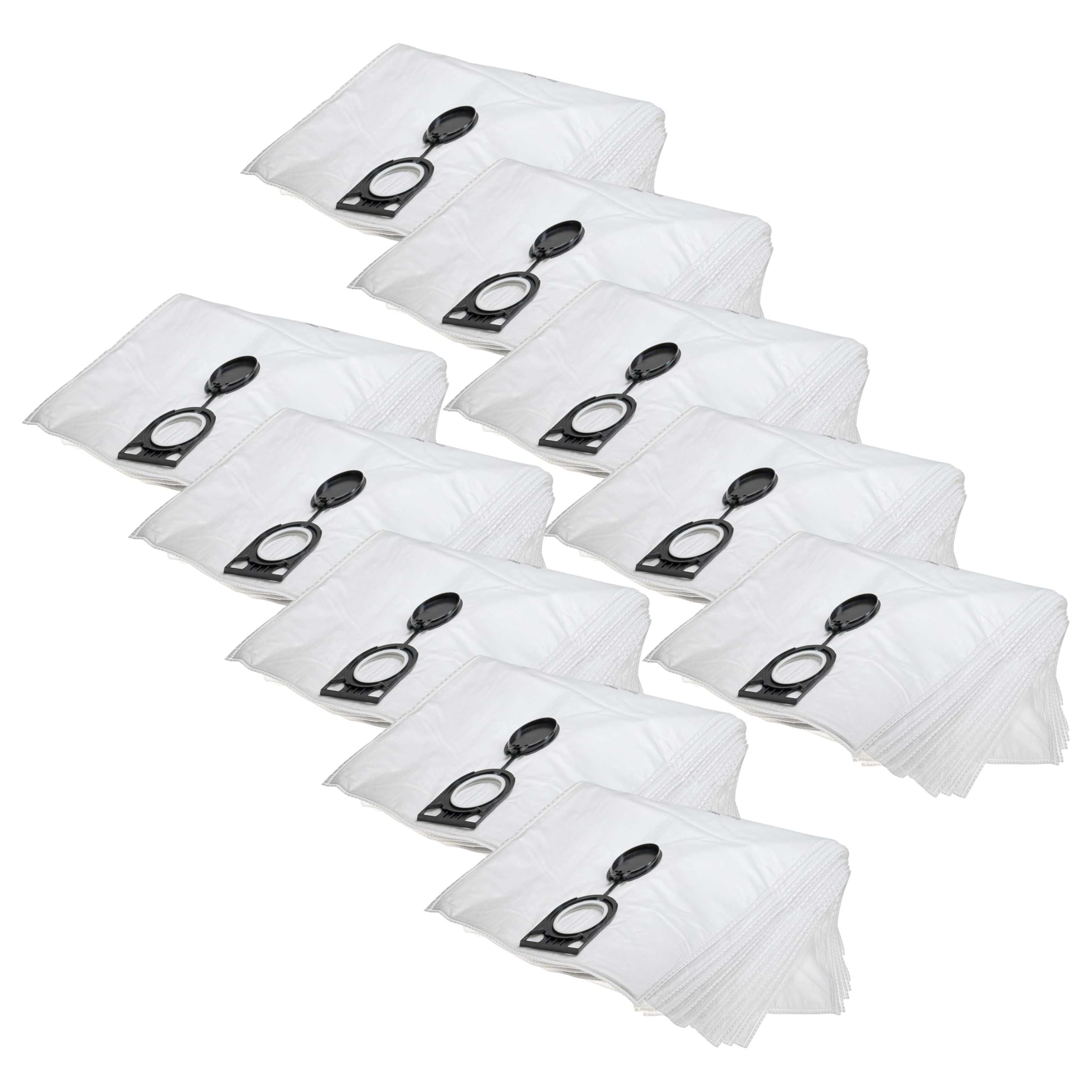 vhbw 100x bolsa compatible con Stier SNT-32 Premium aspiradora - 43 cm x 32 cm blanco