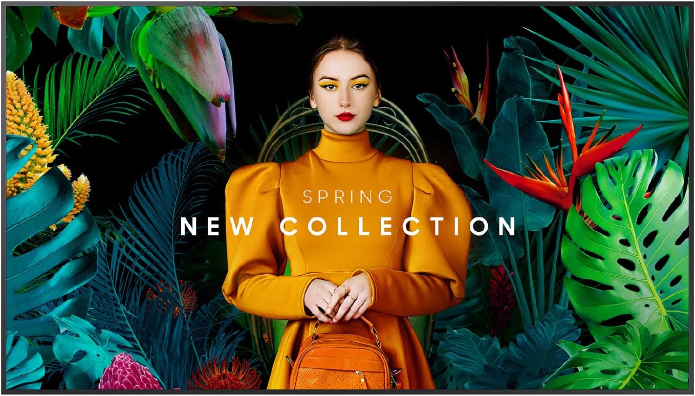 Samsung QHC LFD 75” Display, QH75C, UHD Signage, 28.5 mm Depth, Dynamic Crystal Color, Quantum Processor Lite 4K, SmartView+, Smart Calibration, LH75QHCEBGCXGO, 2023