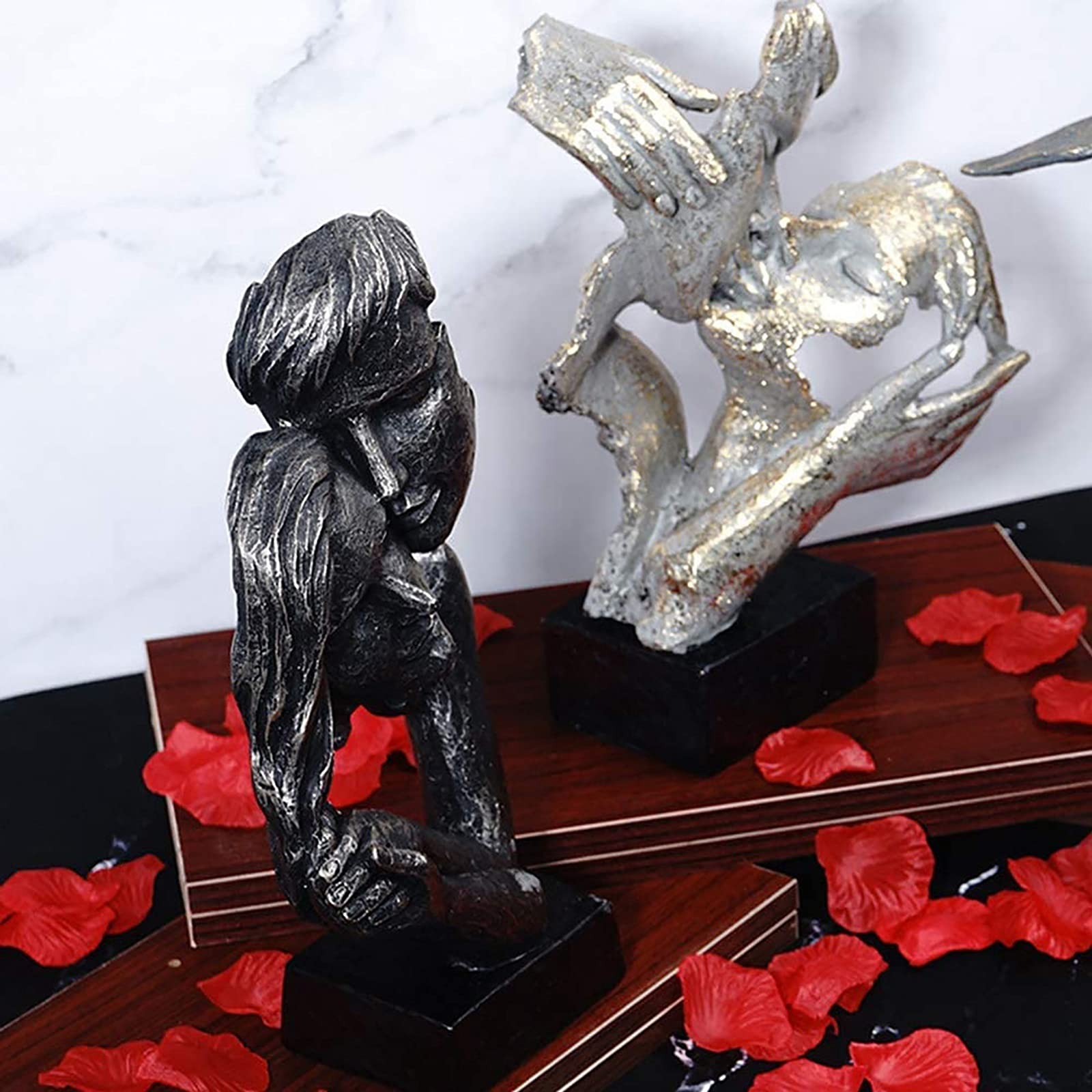 Coppia statue - Figure Da Giardino | Confronta prezzi | Ornamento da ballo raffinato per coppie. Ornamento carino
